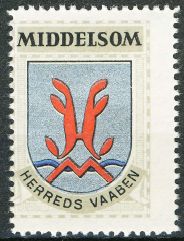 Coat of arms (crest) of Middelsom Herred