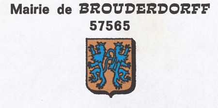 Blason de Brouderdorff/Coat of arms (crest) of {{PAGENAME