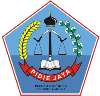 Coat of arms (crest) of Pidie Jaya Regency