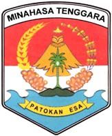Coat of arms (crest) of Minahasa Tenggara Regency