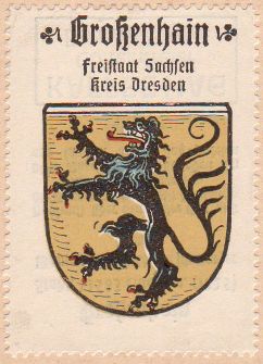 Wappen von Großenhain (Sachsen)/Coat of arms (crest) of Großenhain (Sachsen)