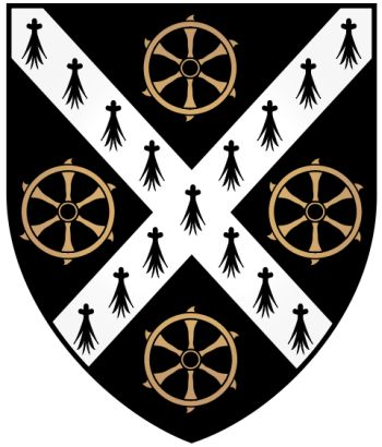 Arms (crest) of St Catherine's College (Oxford University)