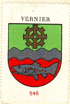 Wappen von/Blason de Vernier