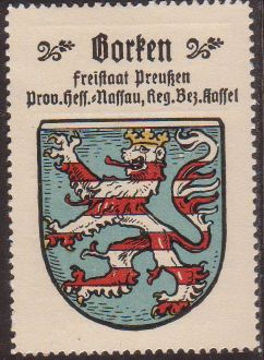 Wappen von Borken (Hessen)/Coat of arms (crest) of Borken (Hessen)