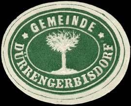 Seal of Dürrengerbisdorf