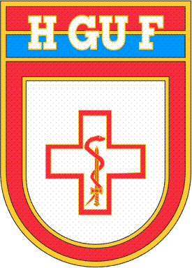 Coat of arms (crest) of the Florianopolis Garrison Hospital, Brazilian Army