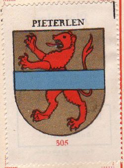 Wappen von/Blason de Pieterlen