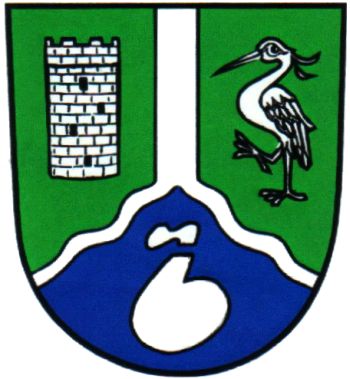 Wappen von Schkopau/Arms (crest) of Schkopau