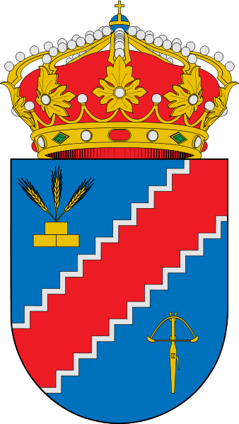 Escudo de Las Pedrosas/Arms (crest) of Las Pedrosas
