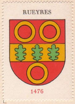 Wappen von/Blason de Rueyres (Vaud)
