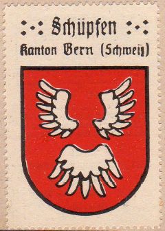 Wappen von/Blason de Schüpfen