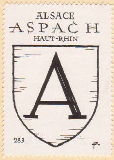 Blason de Aspach (Haut-Rhin)