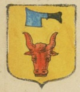 Arms (crest) of Butchers in Saint-Valery-en-Caux