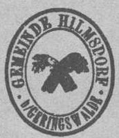 Wappen von Hilmsdorf/Arms of Hilmsdorf