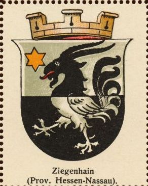 Wappen von Ziegenhain/Coat of arms (crest) of Ziegenhain