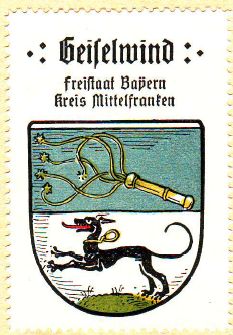 Wappen von Geiselwind/Coat of arms (crest) of Geiselwind