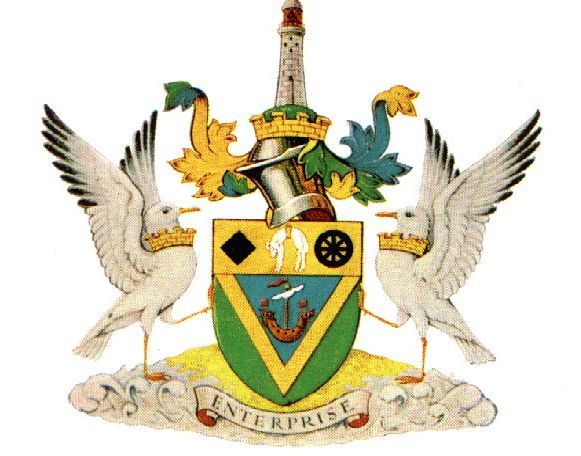 Arms (crest) of Newcastle (New South Wales)