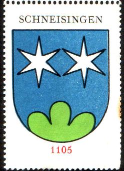 Wappen von/Blason de Schneisingen