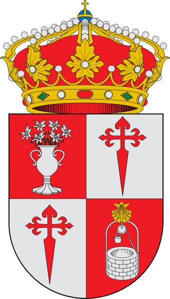 Escudo de Santa María de los Llanos/Arms (crest) of Santa María de los Llanos