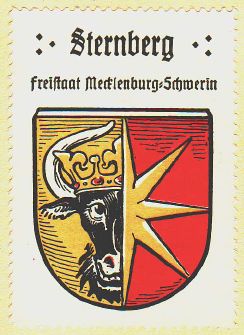 Wappen von Sternberg/Coat of arms (crest) of Sternberg