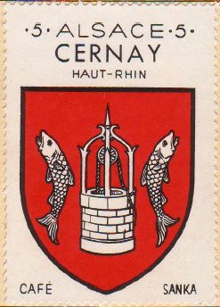 Blason de Cernay (Haut-Rhin)
