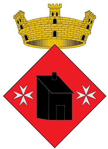 Escudo de Les Cabanyes/Arms (crest) of Les Cabanyes