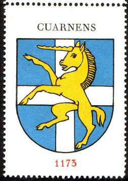 Wappen von/Blason de Cuarnens