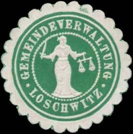 Wappen von Loschwitz/Arms (crest) of Loschwitz