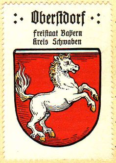 Wappen von Oberstdorf/Coat of arms (crest) of Oberstdorf
