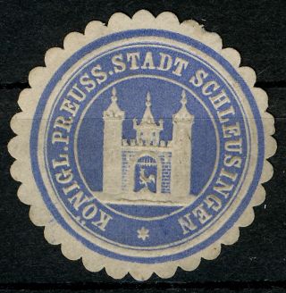 Seal of Schleusingen