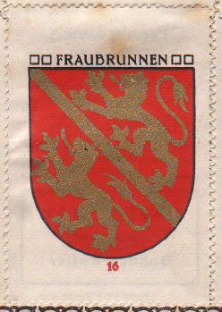 Wappen von/Blason de Fraubrunnen