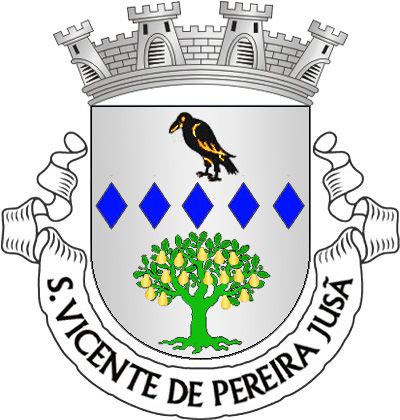 Brasão de São Vicente de Pereira Jusã