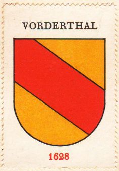 Wappen von/Blason de Vorderthal