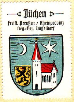 Wappen von Jüchen/Coat of arms (crest) of Jüchen