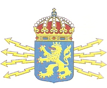 Coat of arms (crest) of 2nd Signals Regiment Göta Signals Regiment, Swedish Army