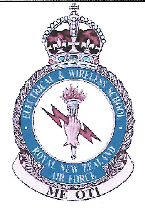 Coat of arms (crest) of the Electrical and Wireless School, RNZAF