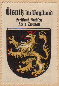 Wappen von Oelsnitz/Vogtland/Coat of arms (crest) of Oelsnitz/Vogtland