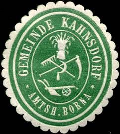 Wappen von Kahnsdorf