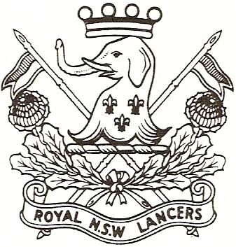 Coat of arms (crest) of the 1st-15th Royal New South Wales Lancers, Australia