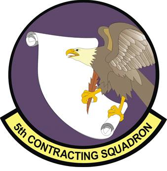 File:5th Contracting Squadron, US Air Force.png