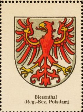 Wappen von Biesenthal/Coat of arms (crest) of Biesenthal