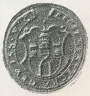 Seal (pečeť) of Jevišovice