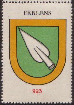 Wappen von/Blason de Ferlens (Vaud)