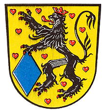 Wappen von Lauenstein (Ludwigsstadt)/Arms (crest) of Lauenstein (Ludwigsstadt)