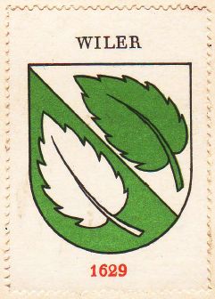 Wappen von/Blason de Wiler bei Utzenstorf