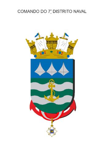 Coat of arms (crest) of the 7th Naval District, Brazilian Navy