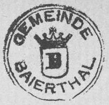 Siegel von Baiertal