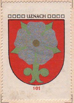 Wappen von/Blason de Uznach