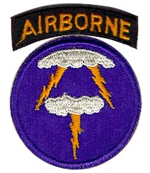 Coat of arms (crest) of the 21st Airborne Division (Phantom Unit), US Army