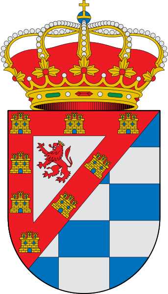 Escudo de Hoyos (Cáceres)/Arms (crest) of Hoyos (Cáceres)